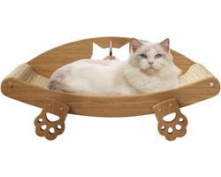 Krabplank: Kattenkrabplank - Katten Ligbed Krabben Plank - Meubelbescherming - Kantelbestendig Ontwerp - 64 x 25 x 9 cm - Niet gespecificeerd
