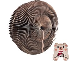 Kattenkrabplank - Speelgoed Krabber - Katten Actief Houden - Ademend Karton Ontwerp - 11 x 10 x 6 cm