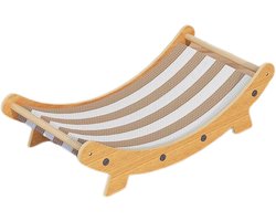 Krabpaal: Kattenmeubel - Krabpaal Hangmat - Spelen Ontspannen - Multifunctioneel Design - 14 x 54 x 25.6 cm - Niet gespecificeerd