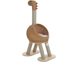 Kattenu Dino krabpaal voor katten - Design krabpaal - Unieke krabpaal voor katten - Krabpaal hout