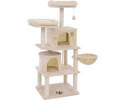 Klimboom Voor Katten - Krabpaal - Kattenhuis Met Hangmat - Krabpaal XL - Kattenhuis - Krabpaal - Krabpalen voor Katten