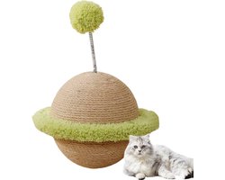 Krabbal voor katten - Krabpaal huisdier - Meubels beschermen - Stimuleert natuurlijk gedrag - 26 x 21 x 21 cm