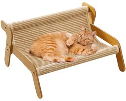 Krabplank: Krabbank kattenbed - Krabmeubel kat - Meubels beschermen - Comfortabele rustplaats - 53 x 17 x 9 cm - Niet gespecificeerd