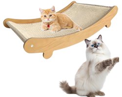 Krabplank: Krabkarton voor Katten- Krabpaal Karton - Krabmeubel - Kartonnen Krabmat - 50x32x10cm