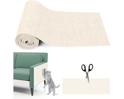 Krabmat Kat - Katten Krabmat - Katten Krabben - Anti-Kras Materiaal - 40x11x11 cm - Kaki