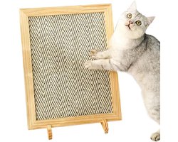 Krabmat Kat - Krabkussen Sisal - Meubels Beschermen - Antislip Ontwerp - 48x38x2 cm - Niet gespecificeerd