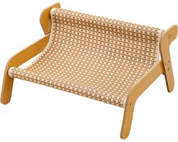 Krabplank: Krabmeubel Bank - Krabbank Meubel - Katten Verrijking - Flexibel Design - 54x44x28cm - Grijs