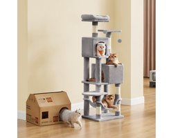 Krabpaal – 155 cm – Pluche – Hoog Model Voor Katten