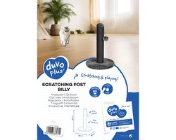 Krabpaal - Billy Grijs/Zwart