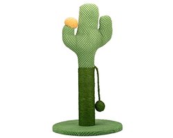 Krabpaal Cactus 54 cm met Kattenhol en Speelplaats voor Katten