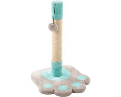 Krabpaal Cya 2 Turquoise/Grijs - Grijs - 28 x 28 x 42 cm