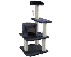 Krabpaal Elma - 48 x 48 x 103 cm - Grijs-Blauw