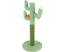 Krabpaal Kat - Krabmeubel - Binnen Spelen - Stevige Jute Structuur - 35x30x10 cm