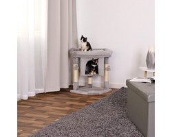 Krabpaal - Katten - Katten speelgoed - Lichtgrijs