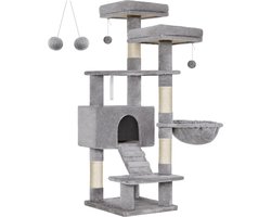 Krabpaal - Kattenboom - Kattenhuis - Kattenmand - Katten - ‎50x45x142cm