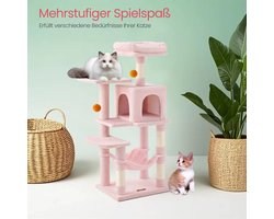 Krabpaal – Kattenboom – Meerdere Verdiepingen – Grot – Hangmat – 4 Krabpalen – Veelzijdig