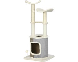 Krabpaal - Kattenspeeltjes - Kattenspeelgoed - Katten- Kattenkrabpaal - 48 x 48 x 110cm