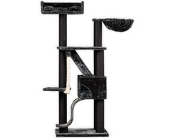 Krabpaal Kilimandjaro de Luxe Blackline Dark Grey voor grote katten