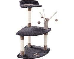 KRABPAAL KIRA GRIJS 70x58x91CM