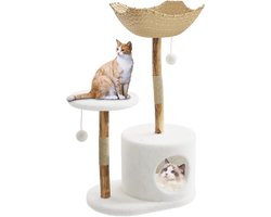 Krabpaal - Krabpaal voor Grote Katten - Krabpaal voor Katten - 70 x 44 x 103,5 cm - Kattenkrabpaal - Kattenboom - Krabpalen - Kattenhuis