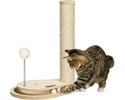 Krabpaal - Krabpaal Voor Katten - Krabpaal Kat - Krabpaal Met Schraper Paal