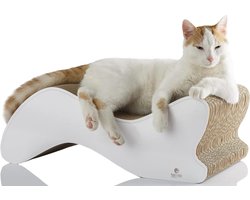 Krabpaal Ligbed - Kattenmeubel Speelgoed - Krabben en Ontspannen - Dubbelzijdig Ontwerp - 50x28x18cm