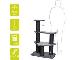 Krabpaal - Meru Grijs