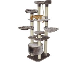 Krabpaal met Hangmatten en Grot voor Katten - Ruimte voor Speelse Katten - 174 x 60 x 50 cm