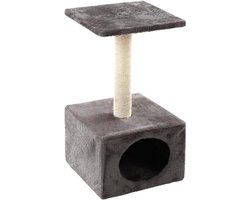 Krabpaal met Slaapplek en Uitkijkpunt 55 cm Hoog