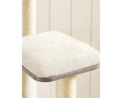 Krabpaal met uitneembare kussens greige