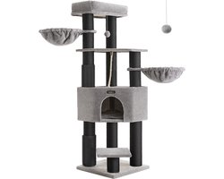 Krabpaal – Met zelfverwarmende dekens duifgrijs en zwart