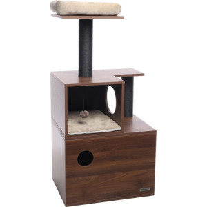 Krabpaal Mirabel voor de kat bruin Per stuk