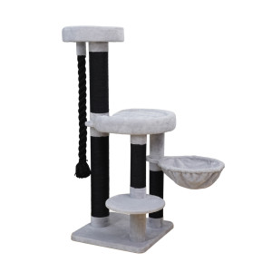 Krabpaal Nairobi grijs/zwart Per stuk