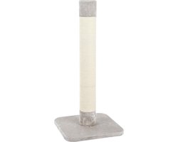 Krabpaal Opal Jute grijs - 56 x 56 x 119 cm