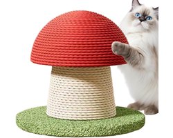 Krabpaal: Krabpaal Paddenstoel - Kattenklimmer - Krabben en Spelen - Stabiele Anti-kantel Basis - 294 x 182 x 159 cm - Meerkleurig