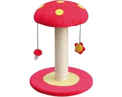 Krabpaal-paddenstoel voor katten in gemengde kleuren - 35 x 35 x 47 cm