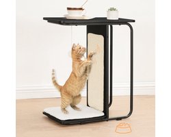 Krabpaal - Paw Krabpaal voor Katten - Krabpalen - IN.HOMEXL Zwart - 30x50x61cm