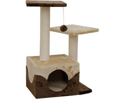 Krabpaal Saffier - Hoogte 70 cm - Bruin/Beige - van Kerbl