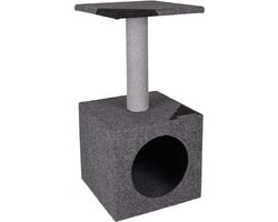 Krabpaal Sean Grijs 30 x 30 x 62 cm