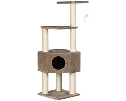 Krabpaal Susan - 40 x 40 x 120 cm - Lichtbruin