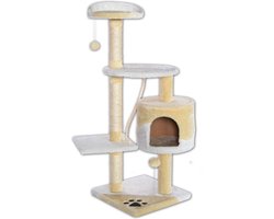 Krabpaal Topmast MONTREAL Beige 40 * 40 * 112 cm