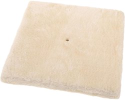 Krabpaal Vervangingsplaat - Krabmat Basis - Katten Spelen - Universele Pasvorm - 30 x 30 x 2 cm - Beige