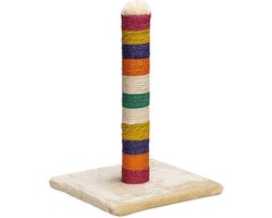 Krabpaal voor katten - Compact en kleurrijk 30 x 30 x 45 cm