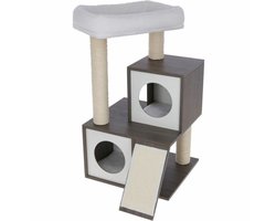 Krabpaal voor Katten Kerbl Grijs Wit/Zwart Sisal
