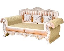 Krabpaal Voor Katten - Krabmat Loungebed - Binnenhuis Krabben - Duurzaam Omkeerbaar Ontwerp - 60x29x30cm