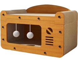 Krabpaal voor Katten - Krabmeubel Kat - Katten Verzorgen - Duurzaam Golfpapier - 565 x 13 x 29 cm