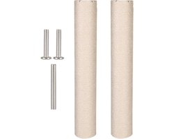 Krabpaal: Krabpaal Voor Katten - Krabmeubel Sisal - Nagelverzorging Kat - Stevige Sisalvezel - 321 x 145 x 72 cm