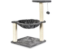 Krabpaal voor katten Olijfkleur 40x40x66 cm