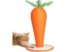 Krabpaal Wortel - Kattenkrabpaal Speelgoed - Verveling Bestrijden - Veelzijdige Woondecoratie - 26 x 26 x 18 cm - Niet gespecificeerd