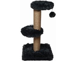 Krabpaal zwart Luna 34 x 34 x 67 cm